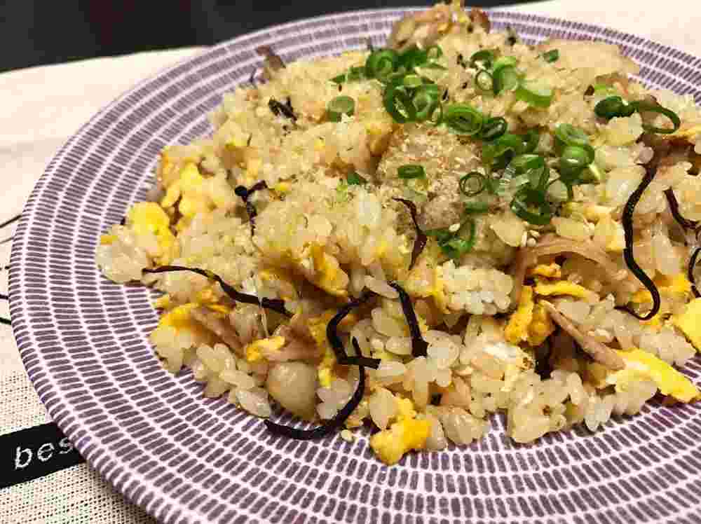 塩昆布チャーハン