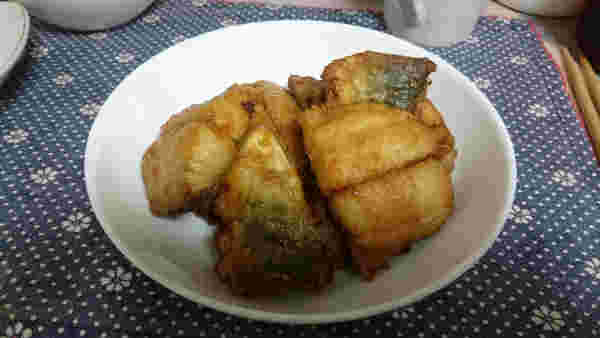 さごしの竜田揚げ