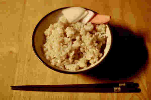 玄米ご飯の画像