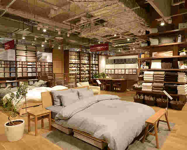 無印良品の店内様子