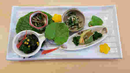 様々な葉わさび料理