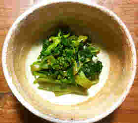 葉わさびの醤油漬け