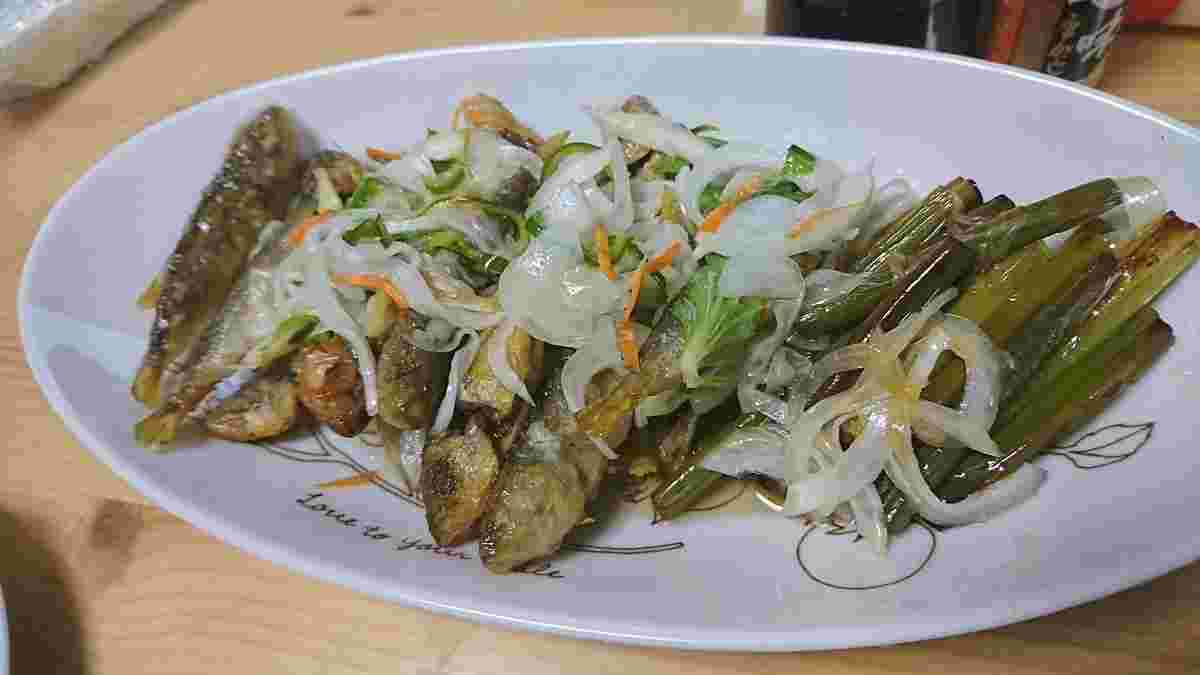 鯵の南蛮漬け