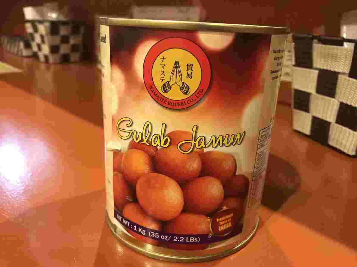 グラブジャムンの缶詰の画像