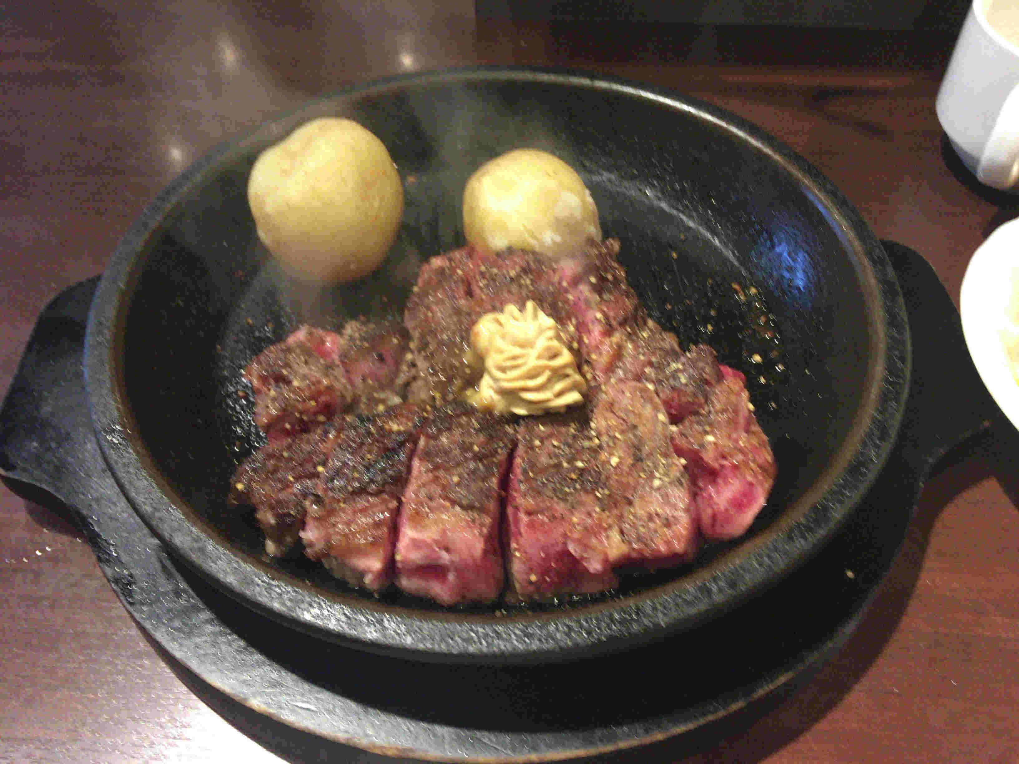 いきなりステーキのじゃがいもトッピング画像