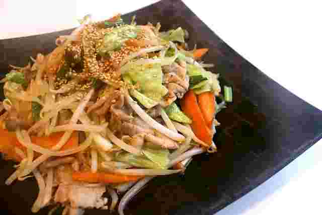 もやし野菜炒め