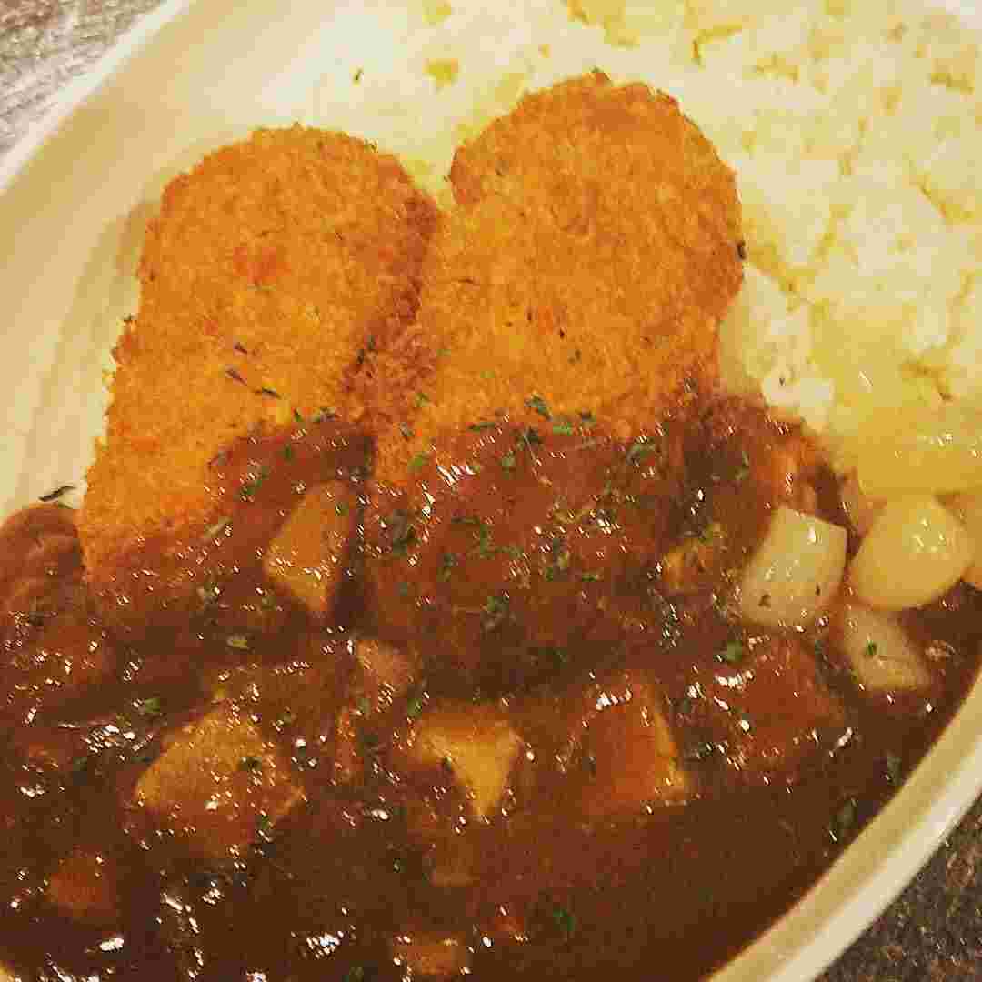 コロッケカレーの画像