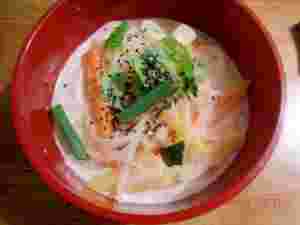 豆乳スープうどん