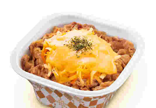 とろ〜り3種のチーズ牛丼