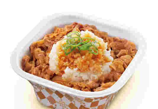 おろしポン酢牛丼