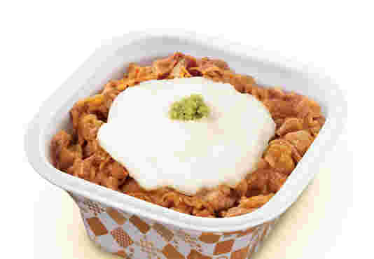 わさび山かけ牛丼