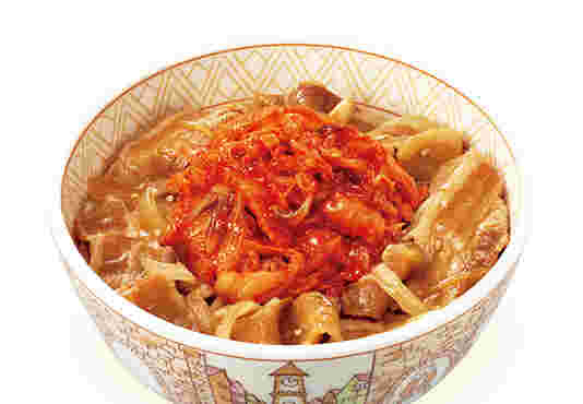 キムチ豚丼