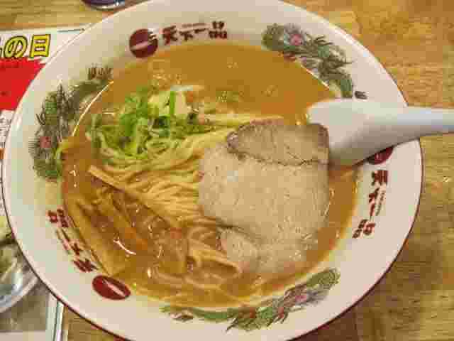 天下一品のこっさりラーメン