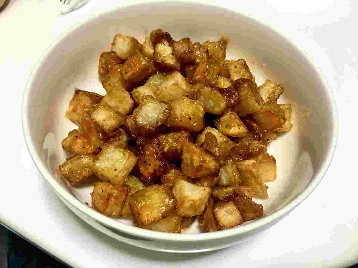 じゃがいもの照り焼き
