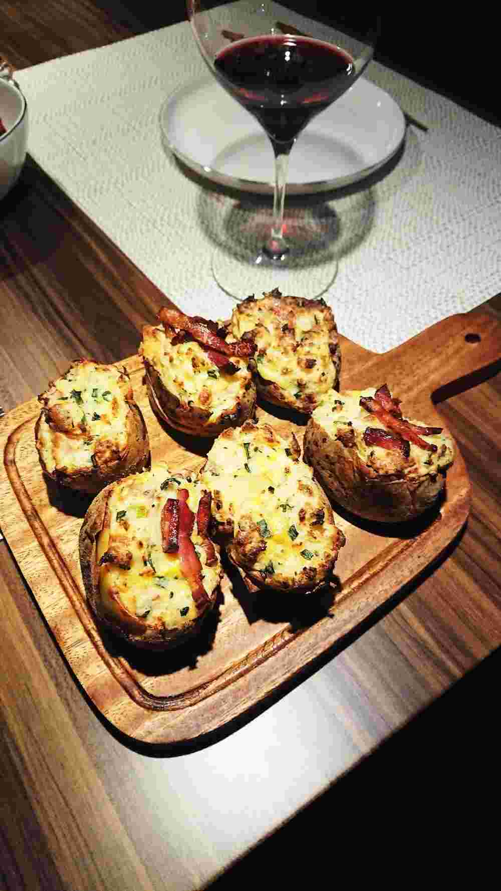 twice backed potato