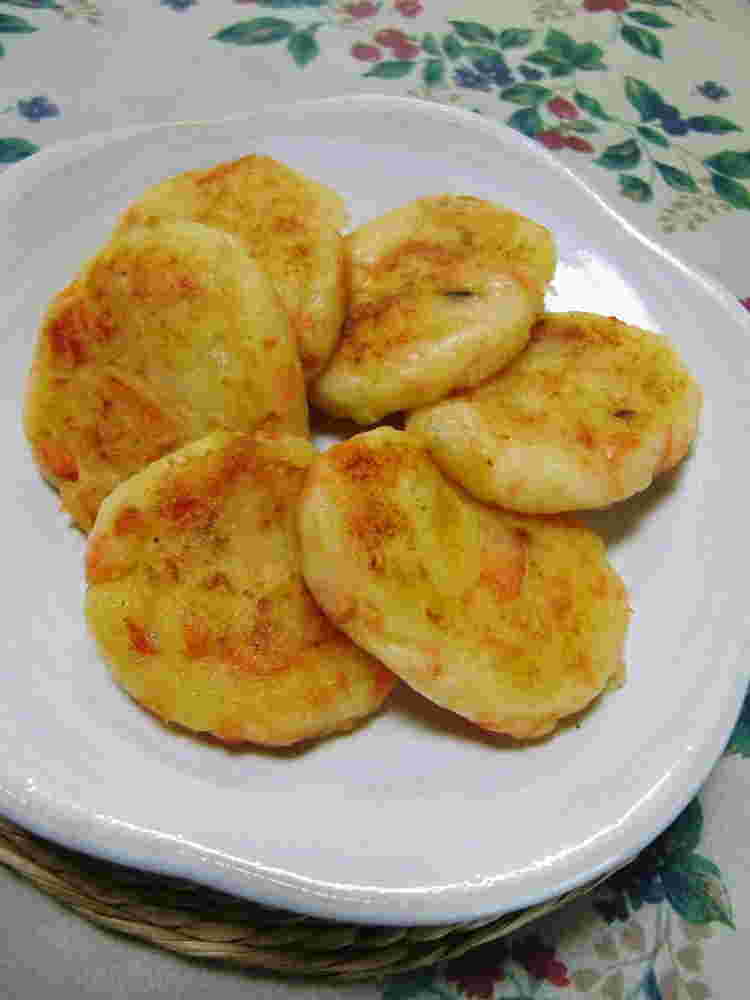 じゃがいもと鮭のお焼き