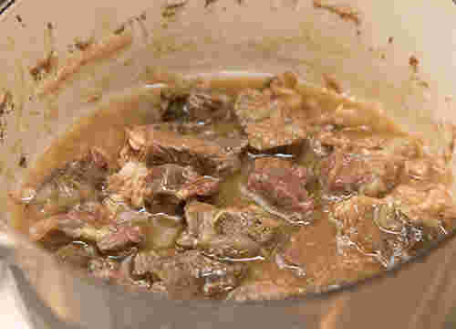 牛スネ肉の煮込みの画像