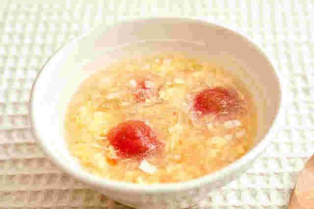 冷凍トマトのスープ