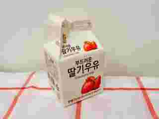 韓国のいちご牛乳