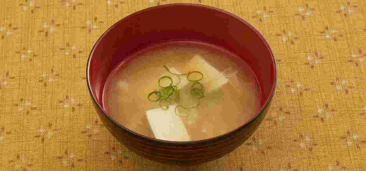 えのきと豆腐の味噌汁