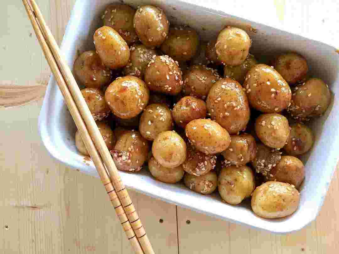 じゃがいもの甘辛煮