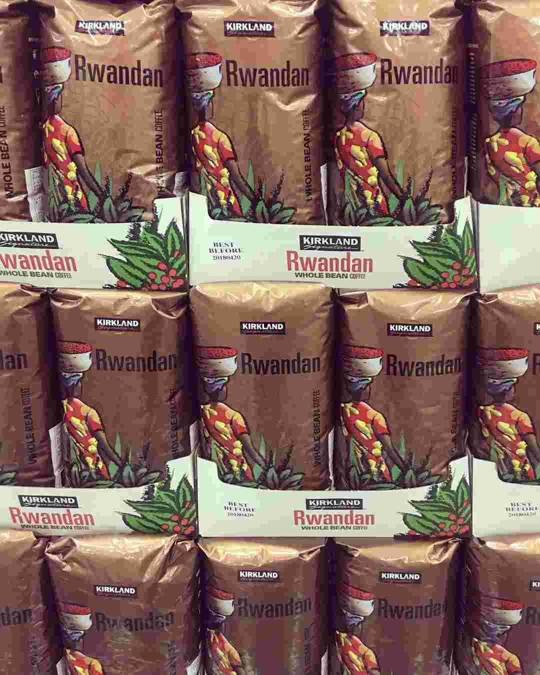 KIRKLANDルワンダフレンチローストレギュラーコーヒー豆