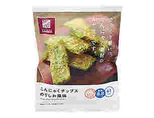 こんにゃくチップスのりしお風味