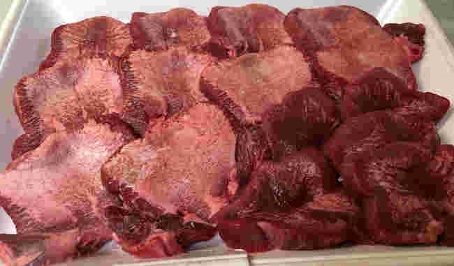 USAビーフタン厚切り焼肉用
