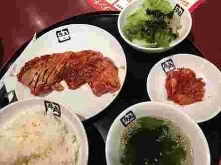 カルビステーキランチ