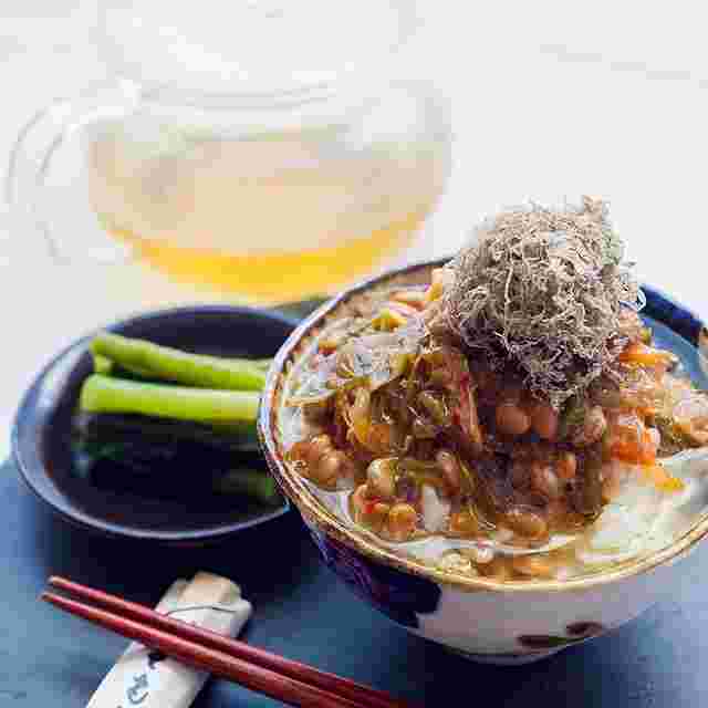 納豆茶漬け