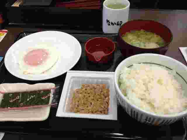納豆朝定食
