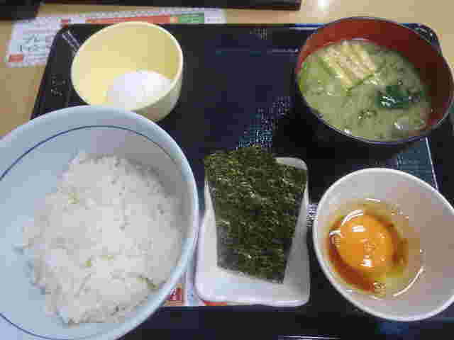 こだわり卵朝定食