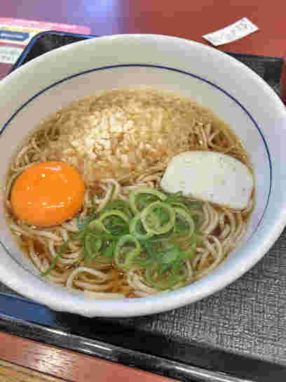 朝そば