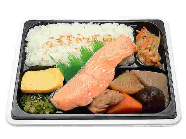 炭火で炙った銀鮭幕の内弁当