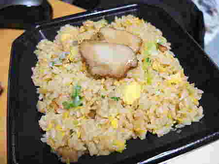 焦がし醤油のチャーハン