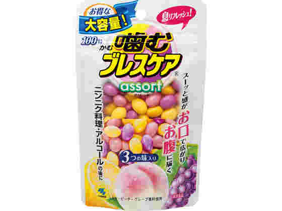 小林製薬の噛むブレスケアの商品説明