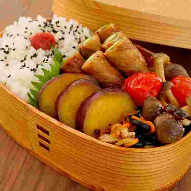 さつまいもを使用したお弁当