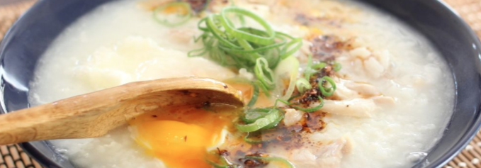 鶏中華粥