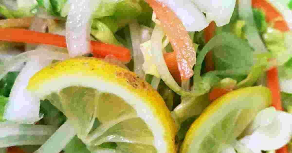 塩レモン ノンオイル野菜サラダ