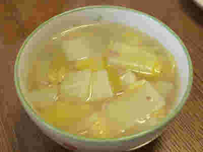 白菜のスープ