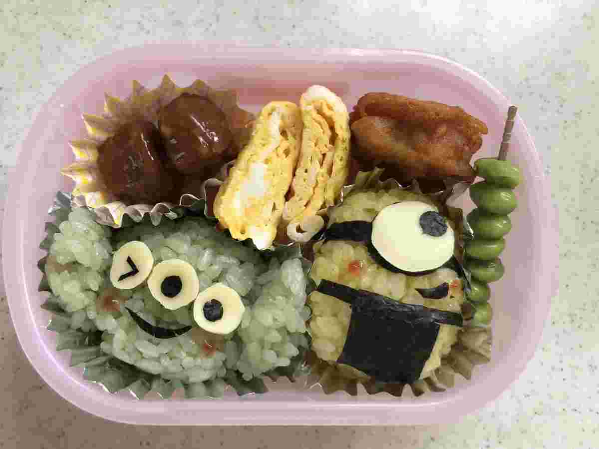 幼稚園のお弁当の一例