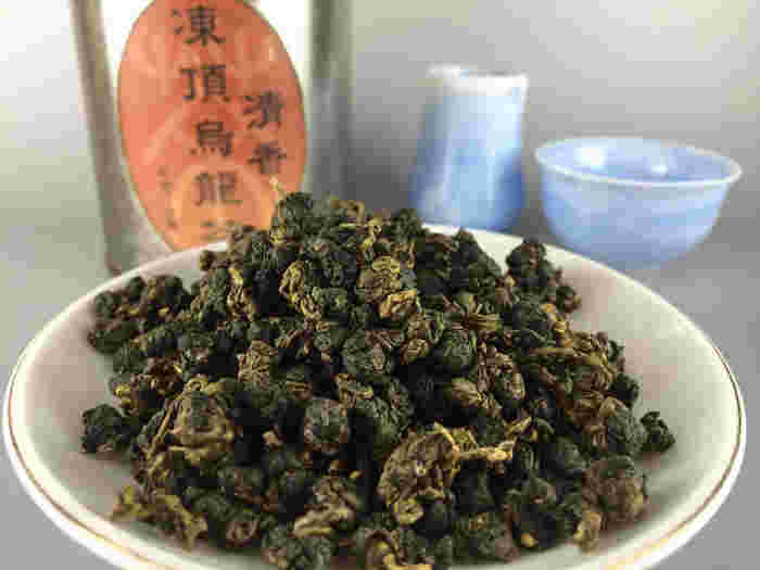 凍頂烏龍茶の茶葉