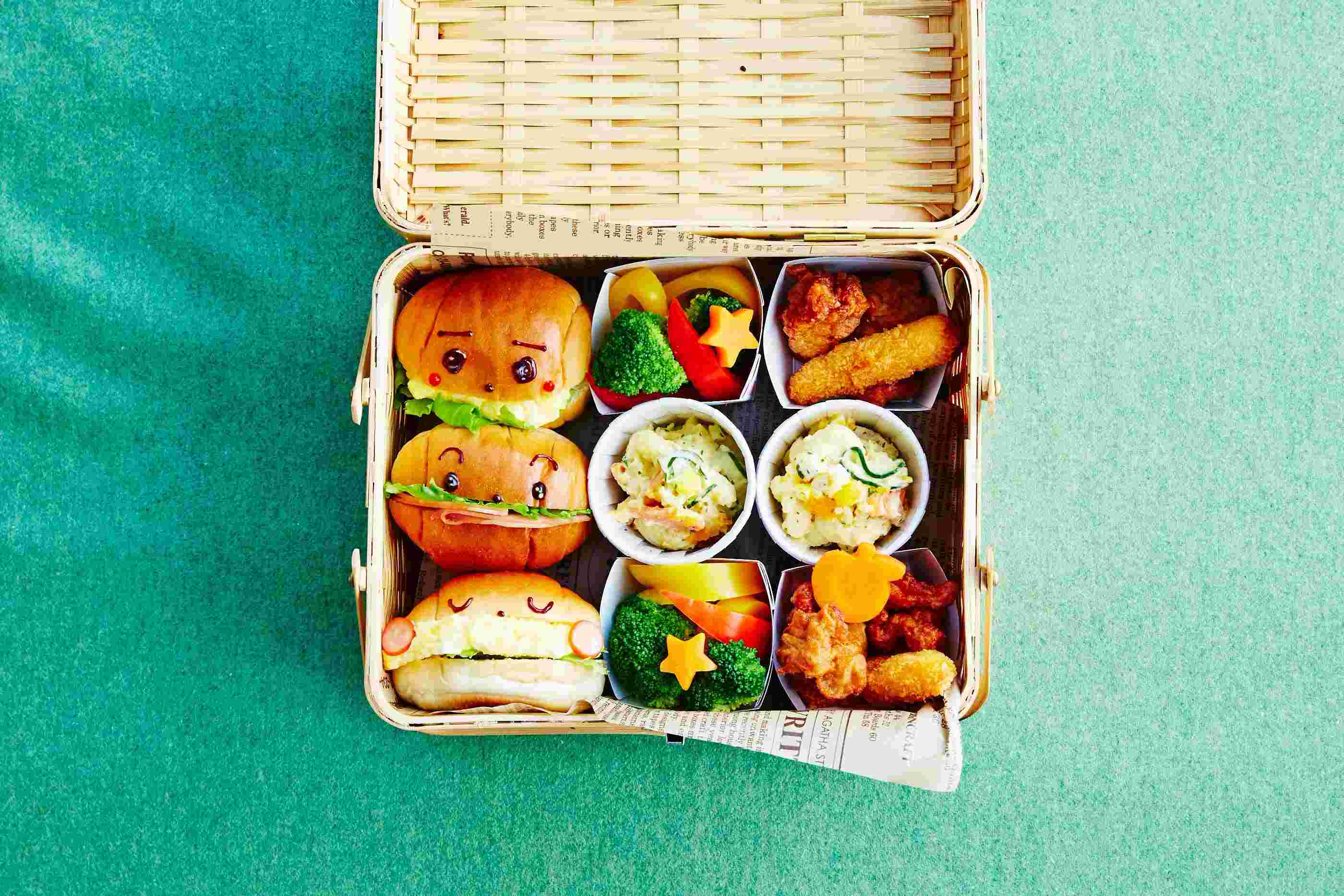 インスタ映えするピクニック弁当