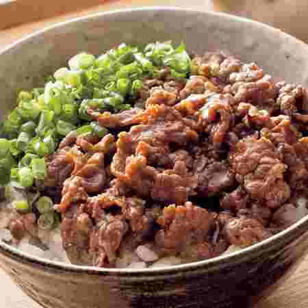 牛肉の切り落としを使った料理のイメージ