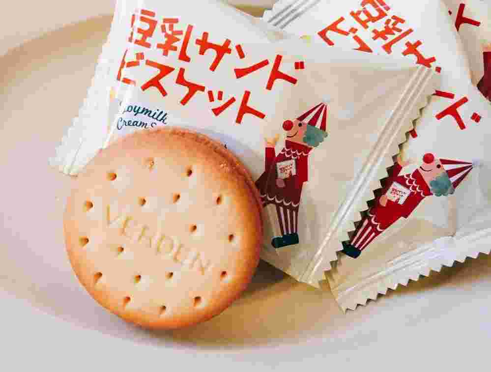 豆乳サンドビスケット