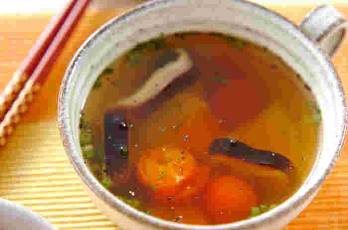野菜たっぷりの洋風大根スープ