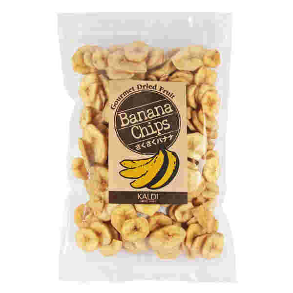 カルディのバナナチップス