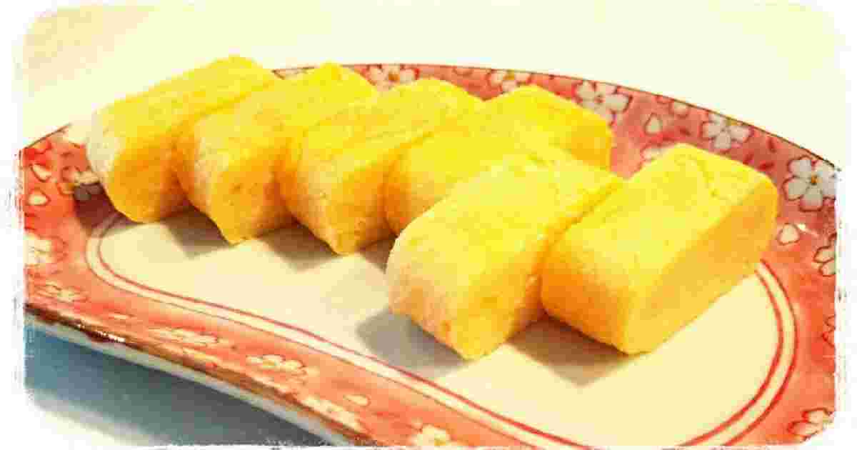 ふわっふわ甘い玉子焼き
