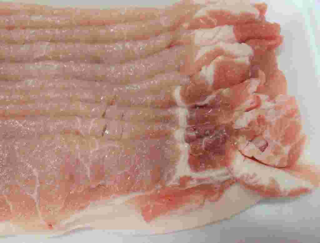 豚のロース肉