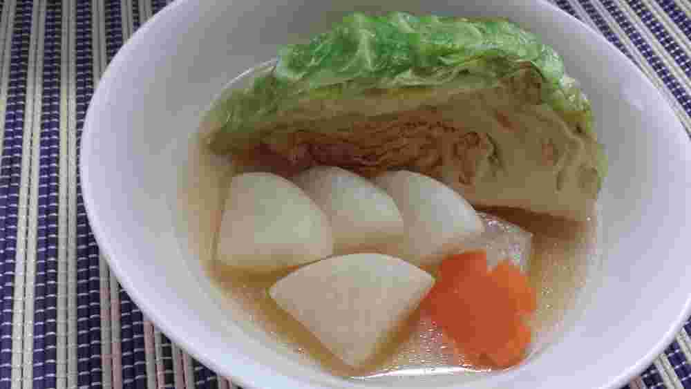 キャベツと大根のスープ